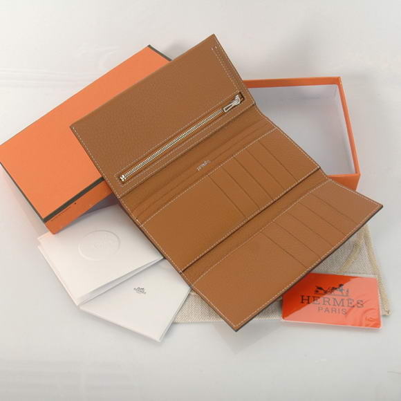 Hermes Bearn Japonaise Tri-Fold Wallet H308 Camel Hermes Bearn Japonaise Tri-Fold Wallet H308 Camel