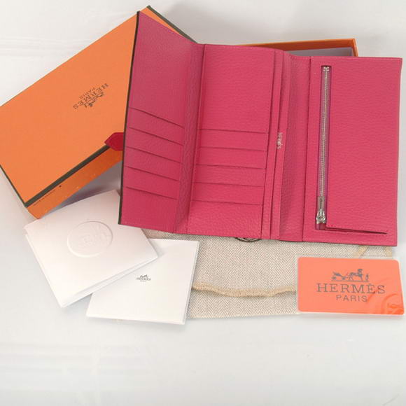Hermes Bearn Japonaise Tri-Fold Wallet H308 Peach Hermes Bearn Japonaise Tri-Fold Wallet H308 Peach