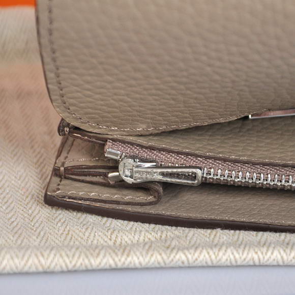 Hermes Constance Wallets Togo Leather A608 Dark Grey Hermes Constance Wallets Togo Leather A608 Dark Grey