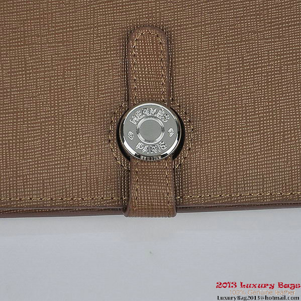 Hermes Dogon Wallet Travel Case H001 Brown Hermes Dogon Wallet Travel Case H001 Brown