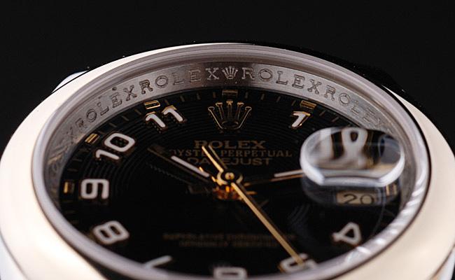 Rolex Datejust Black Stainless Steel 25mm Watch-RD3788 Rolex Datejust Black Stainless Steel 25mm Watch-RD3788