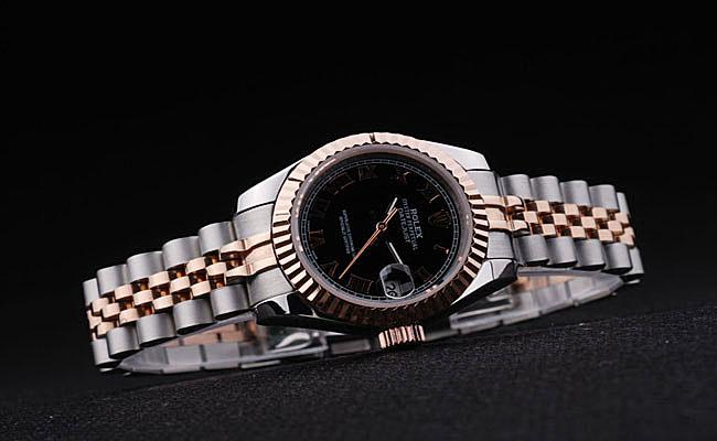 Rolex Datejust Black Surface 25mm Women Watch-RD3778 Rolex Datejust Black Surface 25mm Women Watch-RD3778