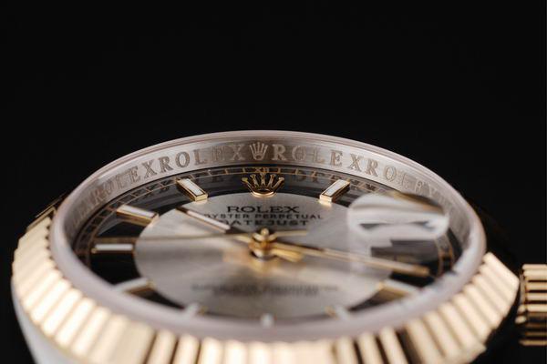 Rolex Datejust Golden Black Stainless Steel Men Watch-RD2405 Rolex Datejust Golden Black Stainless Steel Men Watch-RD2405