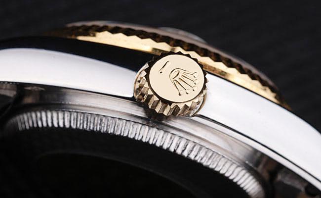 Rolex Datejust Golden White 25mm Women Watch-RD3833 Rolex Datejust Golden White 25mm Women Watch-RD3833