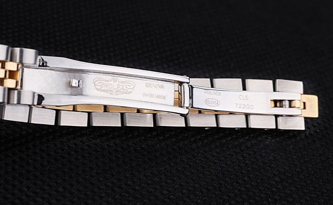 Rolex Datejust Golden White 25mm Women Watch-RD3833 Rolex Datejust Golden White 25mm Women Watch-RD3833