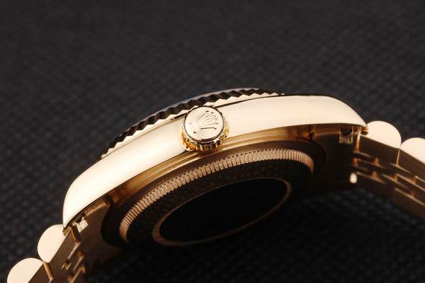 Rolex Datejust Golden White Cutwork Stainless Steel Watch-RD2400 Rolex Datejust Golden White Cutwork Stainless Steel Watch-RD2400