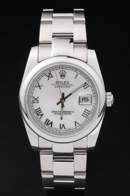 Rolex Datejust Swiss Mechanism Silver White Watch-RD2380 Rolex Datejust Swiss Mechanism Silver White Watch-RD2380