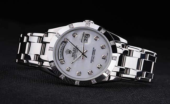 Rolex Day-Date Round Cutwork White Surface Watch-RD3846 Rolex Day-Date Round Cutwork White Surface Watch-RD3846